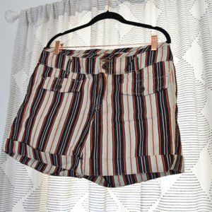 Anthropologie Striped Shorts
